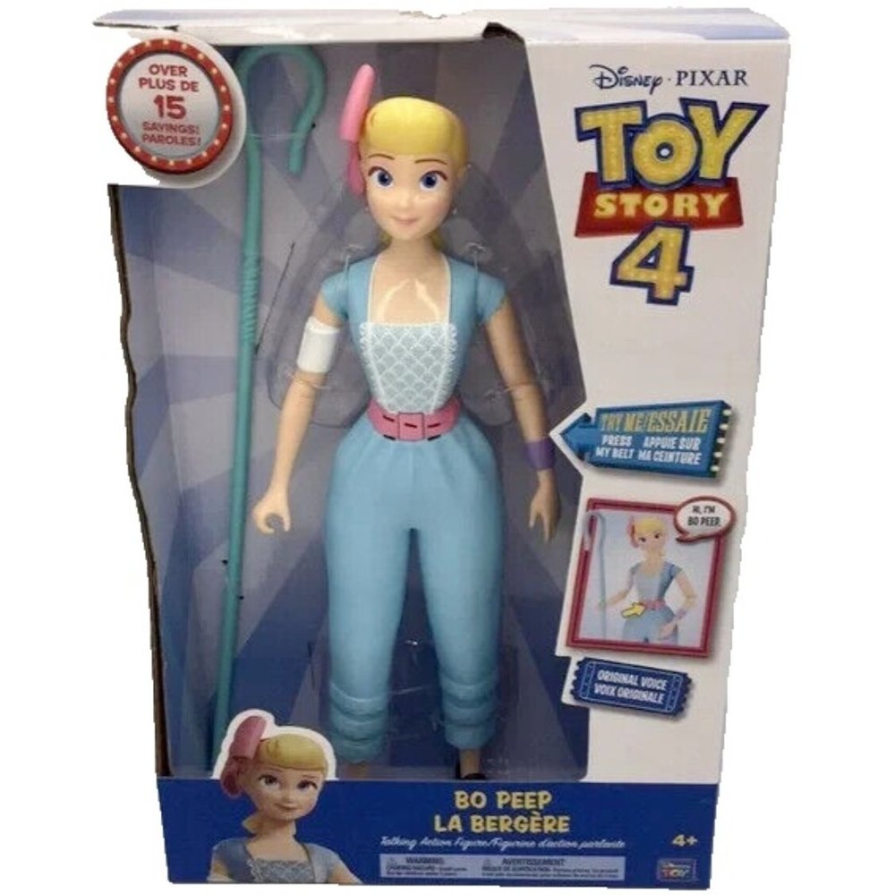 Disney Pixar Toy Story 4 Bo Peep Talking Action Figure Doll Toy Over 15 …